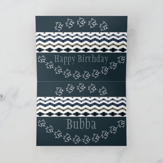 Fun Whimsy Artsy Paper Kaart (Binnen)