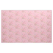 Fun Whimsy Pink Patterned Giraffes Gepersonaliseer Stof (Yard (91,4 cm))