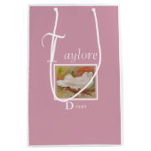 Fun White Doves Medium Cadeauzakje