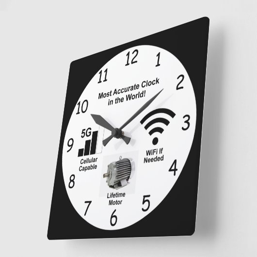 Fun WiFi mobiel meest nauwkeurige klok (Hoek)