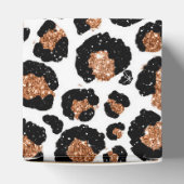 Fun Wild Cheetah Pattern Oerwoud Verjaardagsfeestj Bedankdoosjes (Bovenkant)