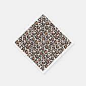 Fun Wild Cheetah Pattern Oerwoud Verjaardagsfeestj Servet (Hoek)