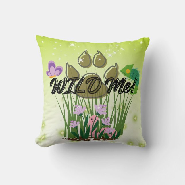 Fun Wild me Kussen (Voorkant)