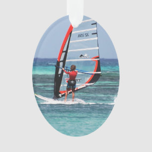 Fun Windsurfing Ornament