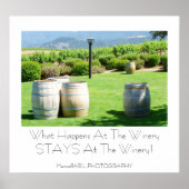 Fun Winery Poster! Poster (Voorkant)