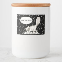 Fun Winking White Cat Piano Keys Muzieknoten