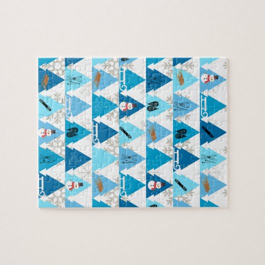 Fun Winter Legpuzzel (Horizontaal)