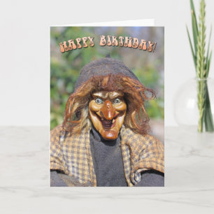 Fun Witch Birthday Card! Kaart