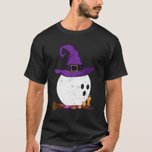 Fun Witch Bowling Halloween Costume Bowling Player T-shirt