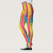[Fun with Stripes] Patroon #6c Rainbow Hearts Leggings (Links)