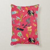 Fun Wizard of Oz on red children's design Accent Kussen (Voorkant(Verticaal))