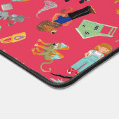 Fun Wizard of Oz on red children's design Bureaumat (Hoek)