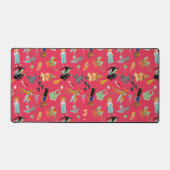 Fun Wizard of Oz on red children's design Bureaumat (Voorkant)