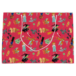 Fun Wizard of Oz on red children's design Groot Cadeauzakje