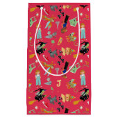 Fun Wizard of Oz on red children's design Klein Cadeauzakje (Voorkant)