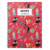 Fun Wizard of Oz on red children's design Notitieboek (Voorkant)