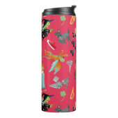 Fun Wizard of Oz on red children's design Thermosbeker (Gedraaid links)