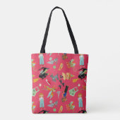 Fun Wizard of Oz on red children's design Tote Bag (Achterkant)