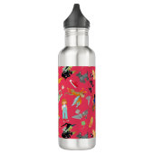 Fun Wizard of Oz on red children's design Waterfles (Links)