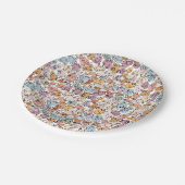 fun woman feminist papieren bordje (Gekanteld)