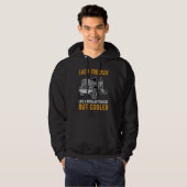 Fun Woman Trucker Vrouw Truck Driver Gezegde Ideeë Hoodie (Voorkant volledig)