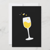 Fun Woman's Black 21st Birthday Kaart (Achterkant)