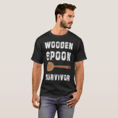 Fun Wooden Spoon Survivor Fantastic T-shirt (Voorkant volledig)