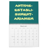 Fun Words Kalender (Mar 2027)