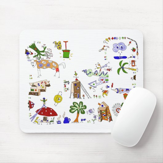 Fun World Mousepad Muismat (Met muis)