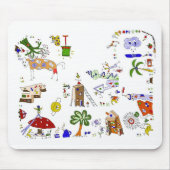 Fun World Mousepad Muismat (Voorkant)