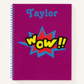 Fun Wow stripboek script Notitieboek (Voorkant)