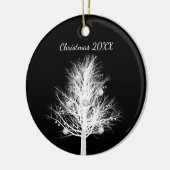 Fun Xray kerstboom "Kerstmis 20xx" Keramisch Ornament (Links)
