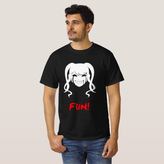 Fun Yandere Simulator T-shirt (Voorkant volledig)