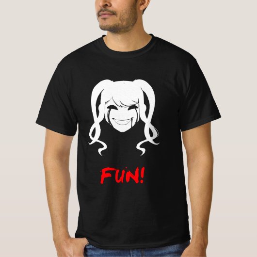 Fun Yandere Simulator T-shirt (Voorkant)