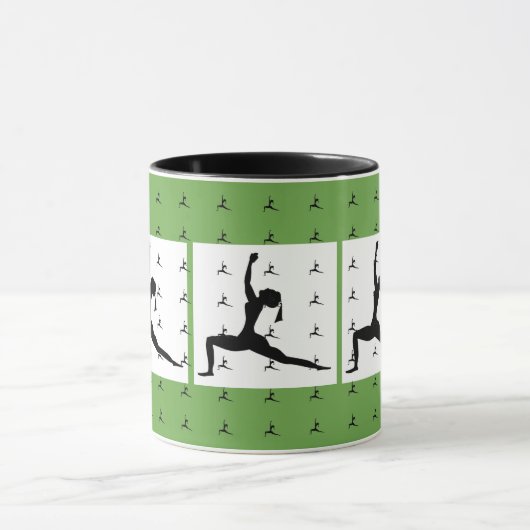 Fun Yoga Design comboCoffee Mok/Cup Mok (Midden)