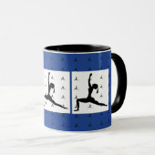 Fun Yoga-Design Mok (Voorkant rechts)