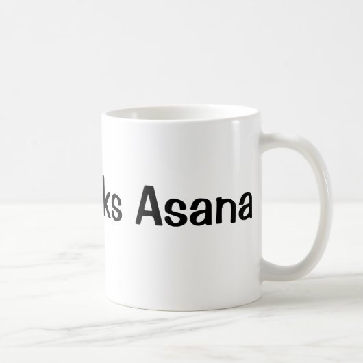 Fun Yoga-Mok Koffiemok (Rechts)