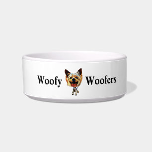 Fun Yorkshire Terrier Dog Bowl Voerbakje
