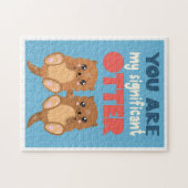 Fun You are my significant otter romantic word pun Legpuzzel (Horizontaal)