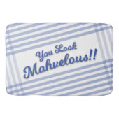 Fun You look Mahvelous (Marvelous) Bath Mat (Voorkant)