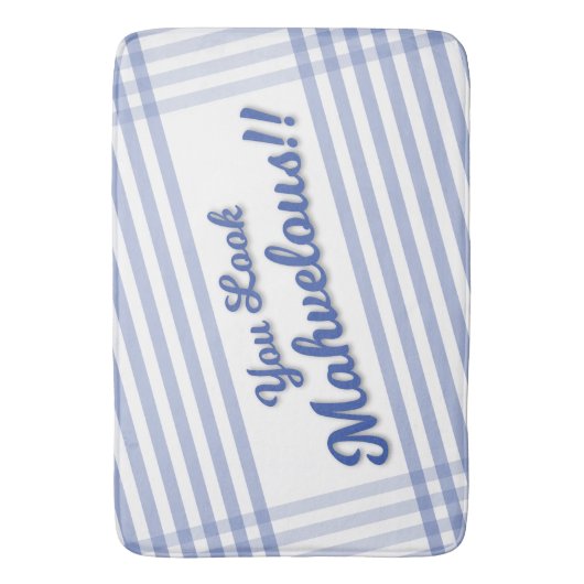 Fun You look Mahvelous (Marvelous) Bath Mat (Voorkant Verticaal)