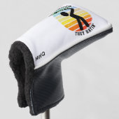 Fun ZE ZIEN ME GOLFIN'S DAT ZE 'Ge Golfheadcover (3/4 voorkant)