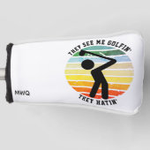 Fun ZE ZIEN ME GOLFIN'S DAT ZE 'Ge Golfheadcover (Voorkant)