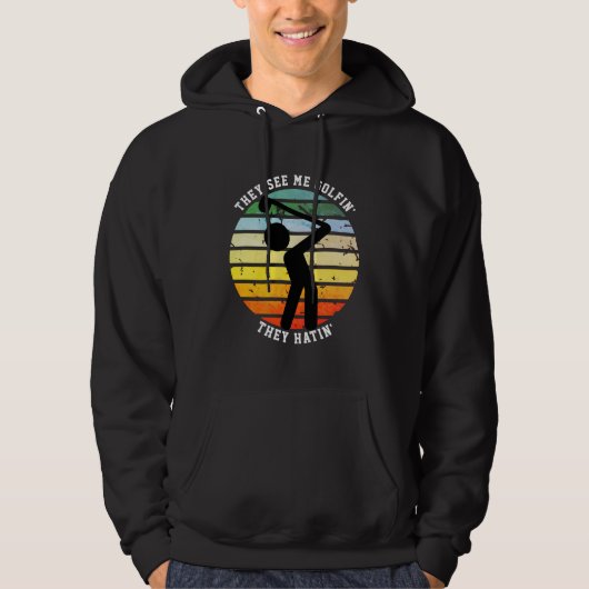 Fun ZE ZIEN ME GOLFIN'S DAT ZE 'Ge Hoodie (Voorkant)