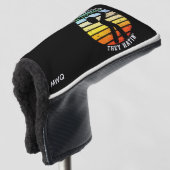 Fun ZE ZIEN ME GOLFIN'S ZE HEBBEN EEN GEPRODUCEERD Golfheadcover (3/4 voorkant)