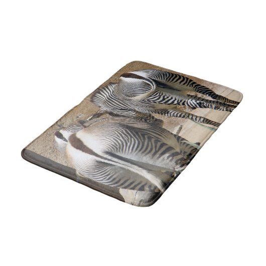 Fun Zebra Bath Mat. Badmat (Gekanteld)