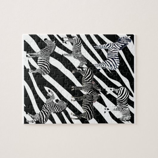 Fun Zebra Legpuzzel (Horizontaal)