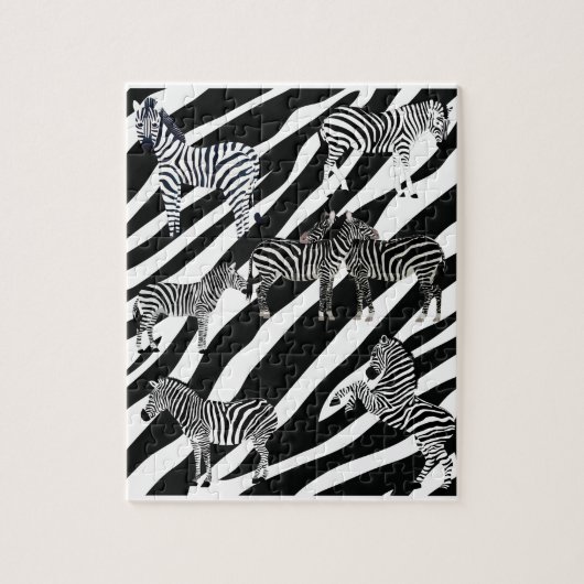 Fun Zebra Legpuzzel (Verticaal)