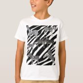 Fun Zebra Lover T-shirt (Voorkant)