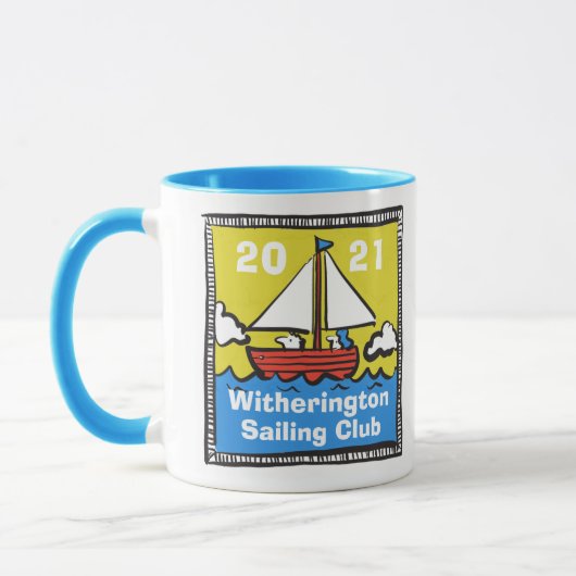 Fun Zeilclub Souvenir Mok (Links)